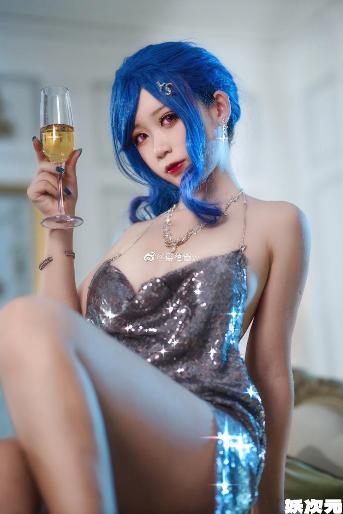 【COS正片】碧蓝航线圣路易斯礼服cos 圣姨的宴会 cn樱落酱 - 第3张 - 机器猫次元 【COS正片】碧蓝航线圣路易斯礼服cos 圣姨的宴会 cn樱落酱 - 第3张 - 机器猫次元
