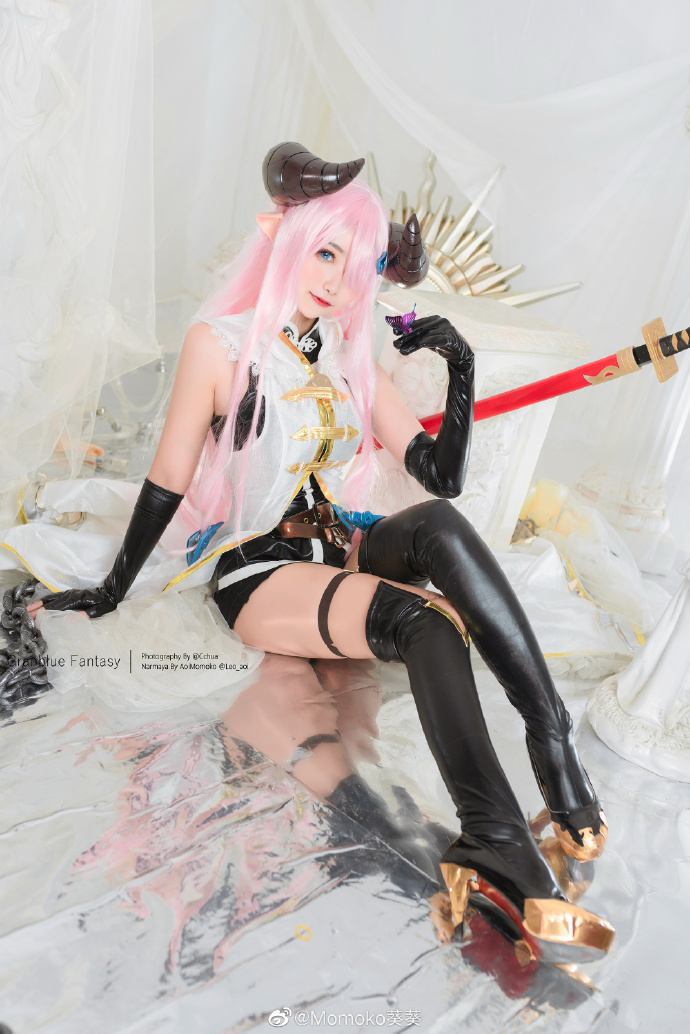 【COS正片】碧蓝幻想Versus娜露梅亚cos Momoko葵葵 - 第3张 - 机器猫次元