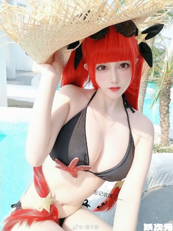 【COS正片】碧蓝航线火奴鲁鲁泳装cos盛夏的灾难 cn-凛子酱- - 第1张 - 机器猫次元 【COS正片】碧蓝航线火奴鲁鲁泳装cos盛夏的灾难 cn-凛子酱- - 第1张 - 机器猫次元