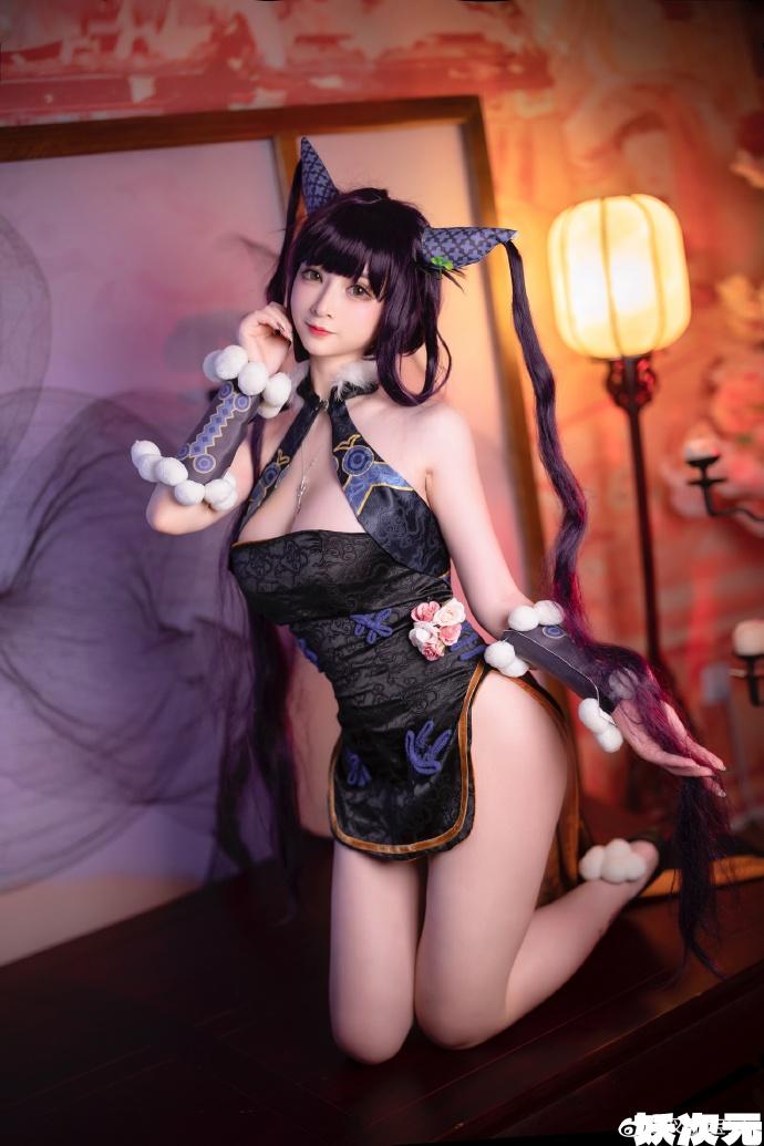 【COS正片】FGO杨贵妃cos 绝美颜值旗袍 cn叉子宝宝 - 第4张 - 机器猫次元 【COS正片】FGO杨贵妃cos 绝美颜值旗袍 cn叉子宝宝 - 第4张 - 机器猫次元