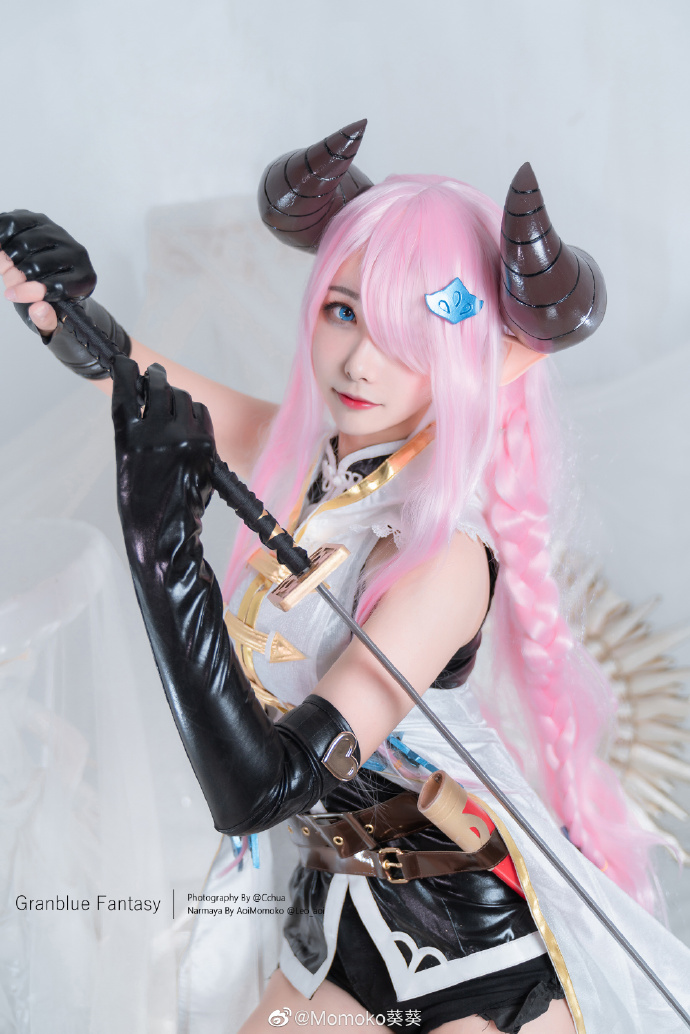 【COS正片】碧蓝幻想Versus娜露梅亚cos Momoko葵葵 - 第2张 - 机器猫次元