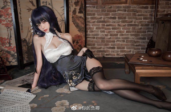 【COS正片】碧蓝航线吾妻旗袍cos细语春霞 cn你的负卿 - 第9张 - 机器猫次元
