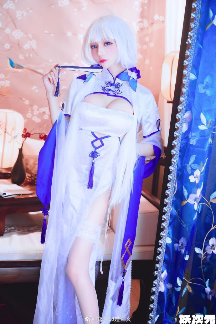 【COS正片】碧蓝航线光辉·钟情春日·旗袍cos cn郑忆即是正义 - 第6张 - 机器猫次元 【COS正片】碧蓝航线光辉·钟情春日·旗袍cos cn郑忆即是正义 - 第6张 - 机器猫次元