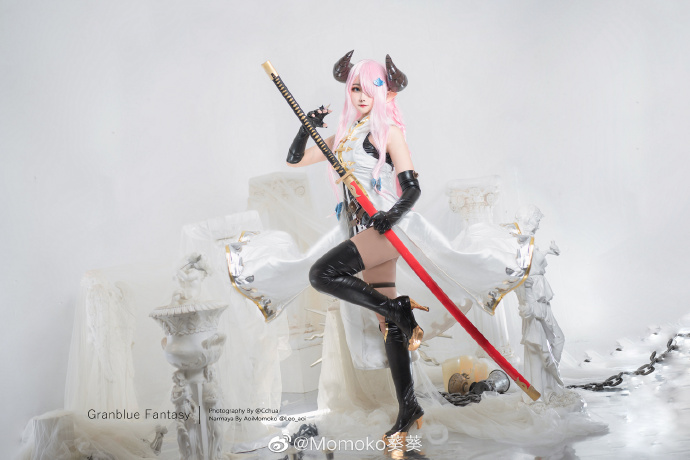 【COS正片】碧蓝幻想Versus娜露梅亚cos Momoko葵葵 - 第13张 - 机器猫次元