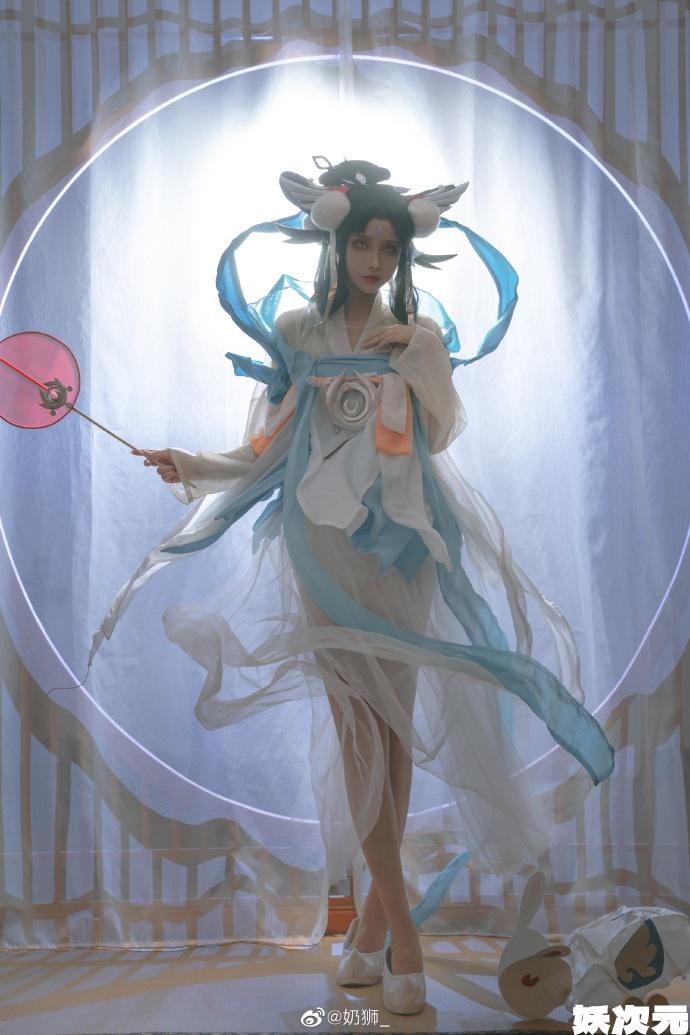【COS正片】王者荣耀嫦娥如梦令cos 仙气优美 cn奶狮 - 第2张 - 机器猫次元 【COS正片】王者荣耀嫦娥如梦令cos 仙气优美 cn奶狮 - 第2张 - 机器猫次元