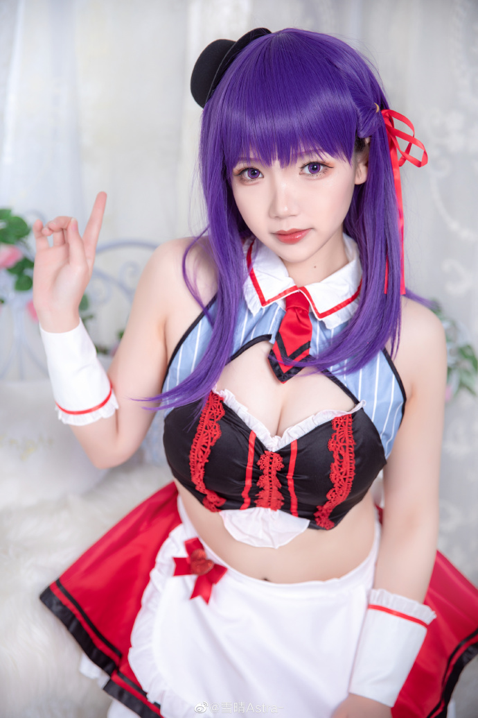 【COS正片】FGO间桐樱女仆同人cos cn雪晴Astra - 第5张 - 机器猫次元