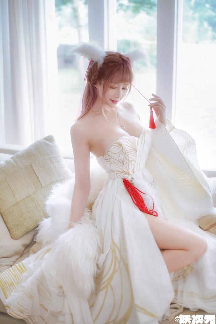 【COS正片】逆水寒白灵雪魅cos 美若天仙的小狐狸 cn叉子宝宝 - 第2张 - 机器猫次元 【COS正片】逆水寒白灵雪魅cos 美若天仙的小狐狸 cn叉子宝宝 - 第2张 - 机器猫次元