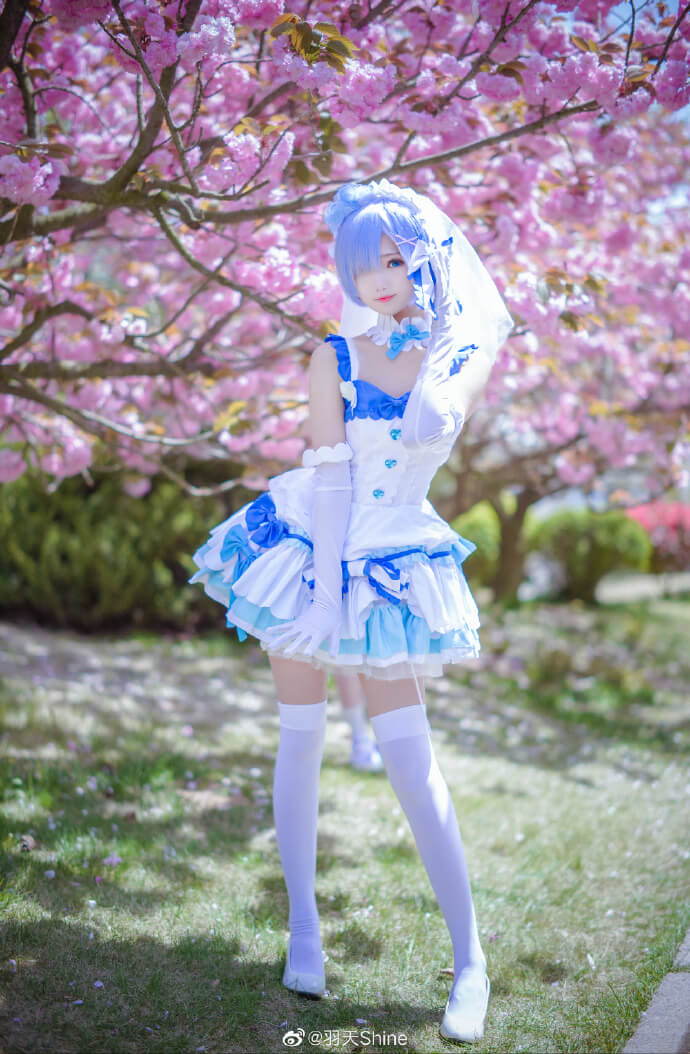 【COS正片】从零开始蕾姆花嫁cos,美萌可爱 cn羽天Shine - 第11张 - 机器猫次元 【COS正片】从零开始蕾姆花嫁cos,美萌可爱 cn羽天Shine - 第11张 - 机器猫次元