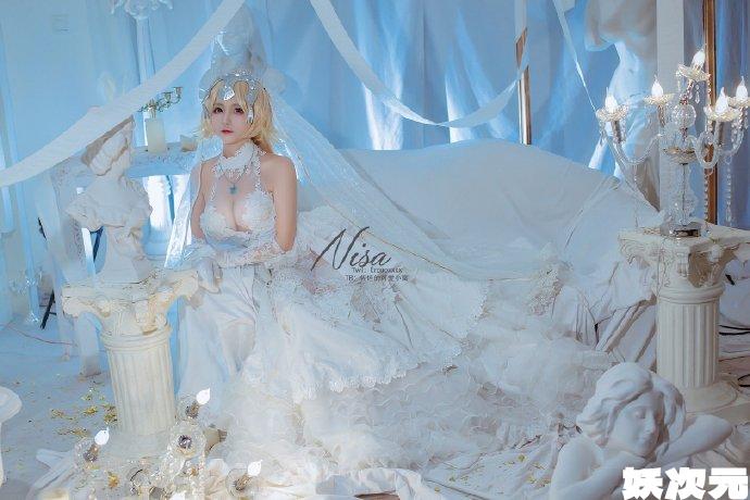 【COS正片】FGO圣女贞德花嫁cos 唯美高贵气质 cn二佐Nisa - 第3张 - 机器猫次元 【COS正片】FGO圣女贞德花嫁cos 唯美高贵气质 cn二佐Nisa - 第3张 - 机器猫次元
