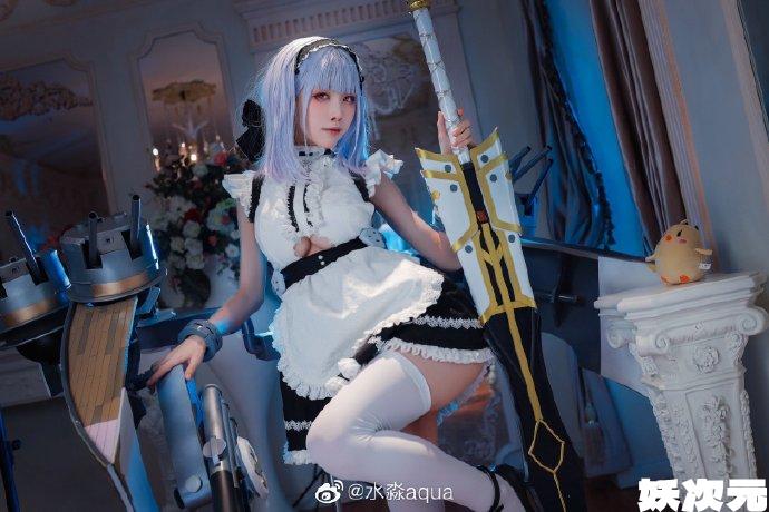 【COS正片】碧蓝航线黛朵cos 完美舰装图 cn水淼aqua - 第3张 - 机器猫次元 【COS正片】碧蓝航线黛朵cos 完美舰装图 cn水淼aqua - 第3张 - 机器猫次元