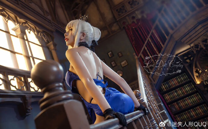 【COS正片】FGO阿尔托莉雅 Alter Rider 黑呆枪cos cn迷失人形QUQ - 第7张 - 机器猫次元