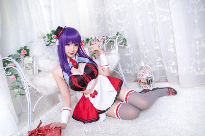 【COS正片】FGO间桐樱女仆同人cos cn雪晴Astra - 第9张 - 机器猫次元