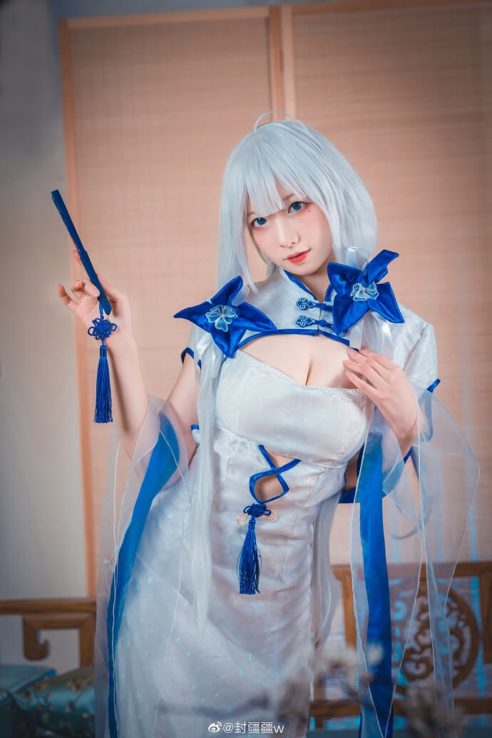 【COS正片】碧蓝航线光辉cos 旗袍·钟情春日 cn封疆疆 - 第4张 - 机器猫次元 【COS正片】碧蓝航线光辉cos 旗袍·钟情春日 cn封疆疆 - 第4张 - 机器猫次元