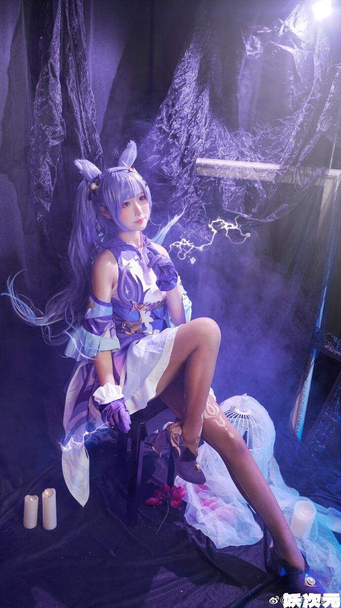 【COS正片】原神刻晴cos 可爱少女惊艳超还原剑法 cn溟雨_咕咕咕 - 第1张 - 机器猫次元 【COS正片】原神刻晴cos 可爱少女惊艳超还原剑法 cn溟雨_咕咕咕 - 第1张 - 机器猫次元
