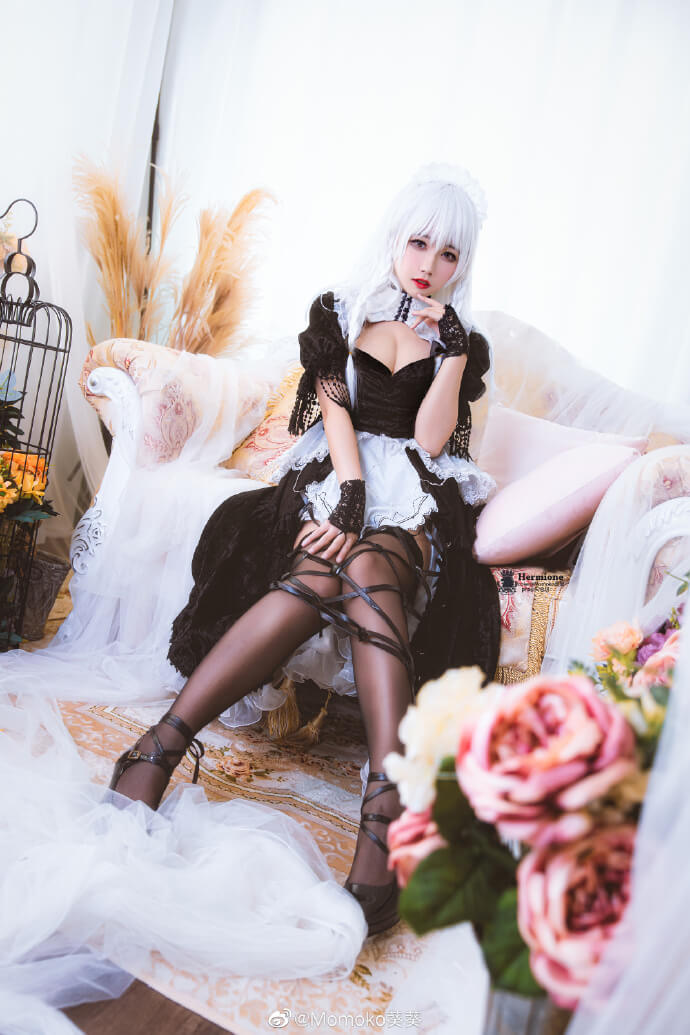 【COS正片】碧蓝航线赫敏cos 理想的完美女仆 Momoko葵葵 - 第9张 - 机器猫次元 【COS正片】碧蓝航线赫敏cos 理想的完美女仆 Momoko葵葵 - 第9张 - 机器猫次元