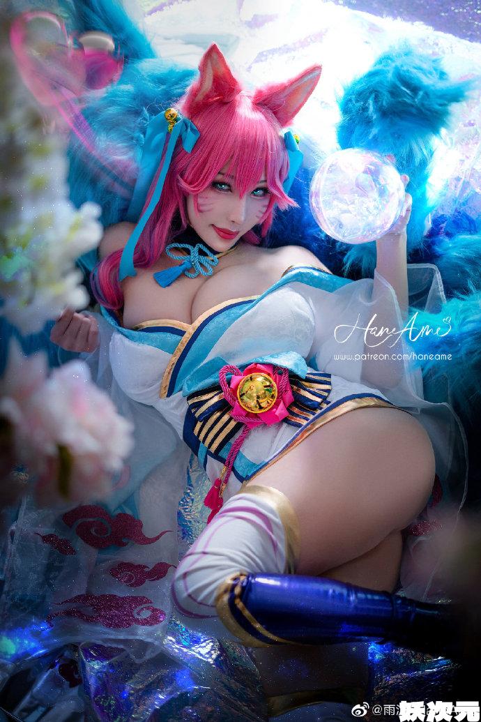 【COS正片】英雄联盟阿狸灵魂莲华皮肤cosplay cn雨波 - 第1张 - 机器猫次元 【COS正片】英雄联盟阿狸灵魂莲华皮肤cosplay cn雨波 - 第1张 - 机器猫次元