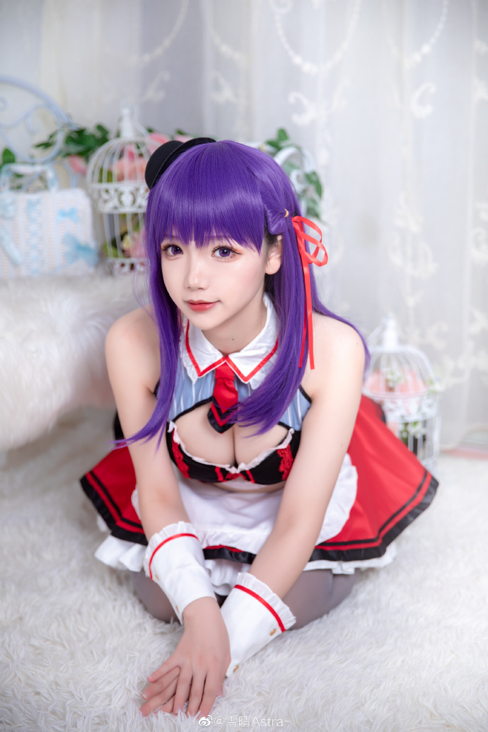 【COS正片】FGO间桐樱女仆同人cos cn雪晴Astra - 第8张 - 机器猫次元