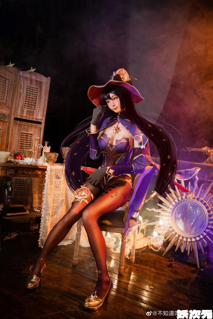 【COS正片】原神莫娜cos 光影的迷幻 cn不知道叫什么的咸鱼y - 第3张 - 机器猫次元
