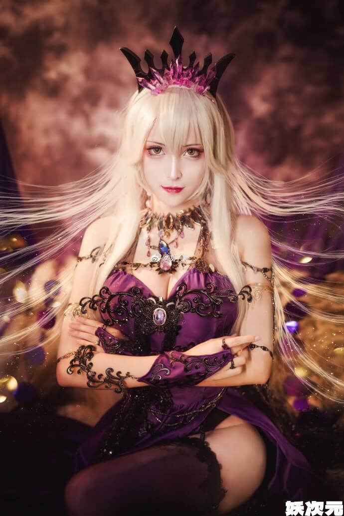 【COS正片】FGO黑枪呆cos绝美礼装礼服 cn奶狮 - 第1张 - 机器猫次元 【COS正片】FGO黑枪呆cos绝美礼装礼服 cn奶狮 - 第1张 - 机器猫次元