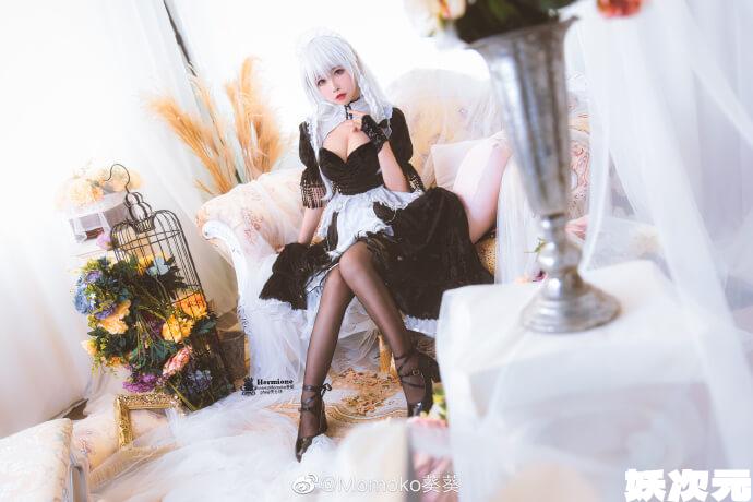 【COS正片】碧蓝航线赫敏cos 理想的完美女仆 Momoko葵葵 - 第2张 - 机器猫次元 【COS正片】碧蓝航线赫敏cos 理想的完美女仆 Momoko葵葵 - 第2张 - 机器猫次元
