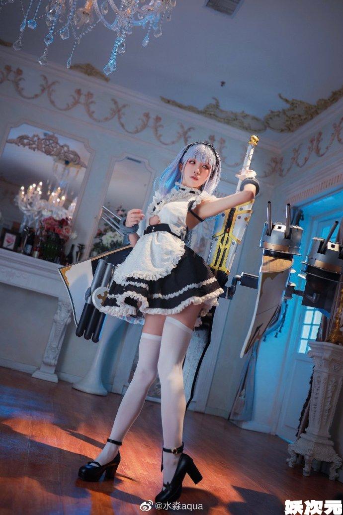 【COS正片】碧蓝航线黛朵cos 完美舰装图 cn水淼aqua - 第2张 - 机器猫次元 【COS正片】碧蓝航线黛朵cos 完美舰装图 cn水淼aqua - 第2张 - 机器猫次元