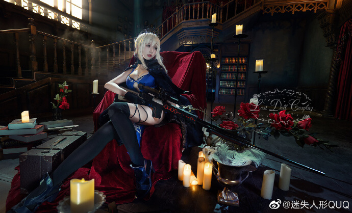 【COS正片】FGO阿尔托莉雅 Alter Rider 黑呆枪cos cn迷失人形QUQ - 第12张 - 机器猫次元