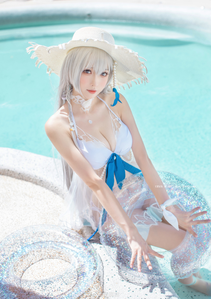 【COS正片】永远的7日之都 源千雪泳装cos 白沙恋歌 cn南宫 - 第10张 - 机器猫次元