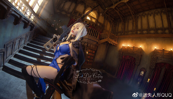 【COS正片】FGO阿尔托莉雅 Alter Rider 黑呆枪cos cn迷失人形QUQ - 第14张 - 机器猫次元