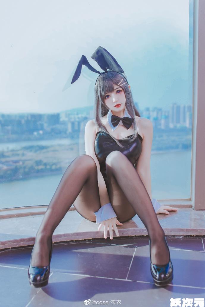 【COS正片】樱岛麻衣cos 学姐的黑丝长腿兔女郎 coser衣衣 - 第1张 - 机器猫次元 【COS正片】樱岛麻衣cos 学姐的黑丝长腿兔女郎 coser衣衣 - 第1张 - 机器猫次元