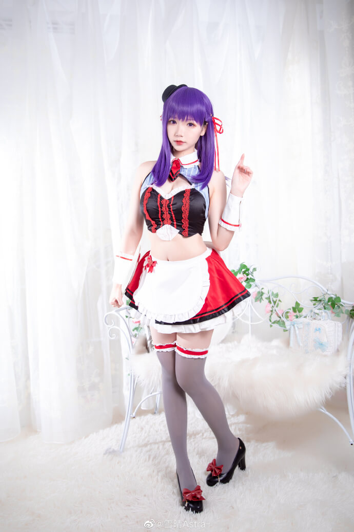 【COS正片】FGO间桐樱女仆同人cos cn雪晴Astra - 第7张 - 机器猫次元