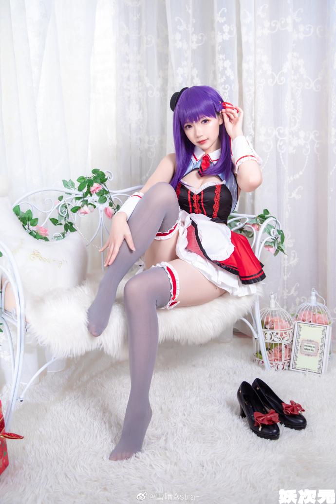 【COS正片】FGO间桐樱女仆同人cos cn雪晴Astra - 第2张 - 机器猫次元