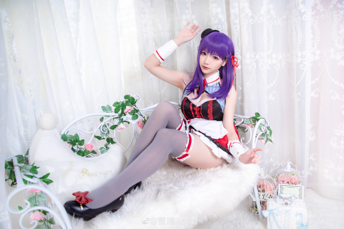 【COS正片】FGO间桐樱女仆同人cos cn雪晴Astra - 第6张 - 机器猫次元