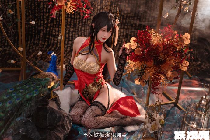 【COS正片】碧蓝航线大凤凤鸣春晓cos黑丝旗袍 cn铁板烧鬼舞w - 第2张 - 机器猫次元 【COS正片】碧蓝航线大凤凤鸣春晓cos黑丝旗袍 cn铁板烧鬼舞w - 第2张 - 机器猫次元