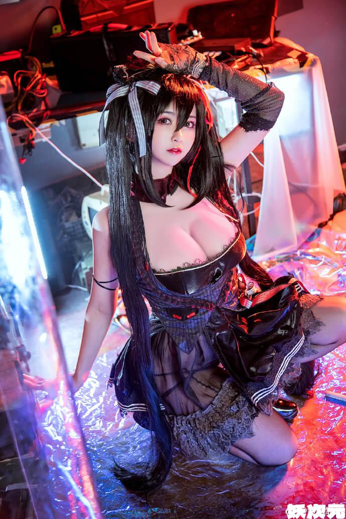 【COS正片】碧蓝航线大凤μ兵装cos 鳗鱼霏儿生日作-妖次元