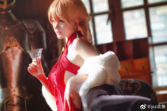 【COS正片】少女前线ots4礼服cos 晚宴的统治者 yui金鱼 - 第6张 - 机器猫次元