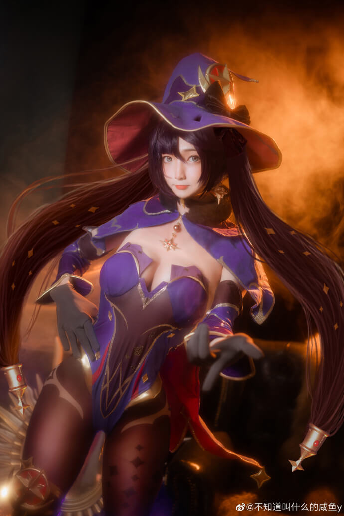 【COS正片】原神莫娜cos 光影的迷幻 cn不知道叫什么的咸鱼y - 第11张 - 机器猫次元