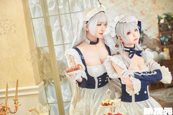 【COS正片】碧蓝航线贝尔法斯特cos 绝美双人女仆 cn源纱希&犹大Yuta - 第3张 - 机器猫次元 【COS正片】碧蓝航线贝尔法斯特cos 绝美双人女仆 cn源纱希&犹大Yuta - 第3张 - 机器猫次元