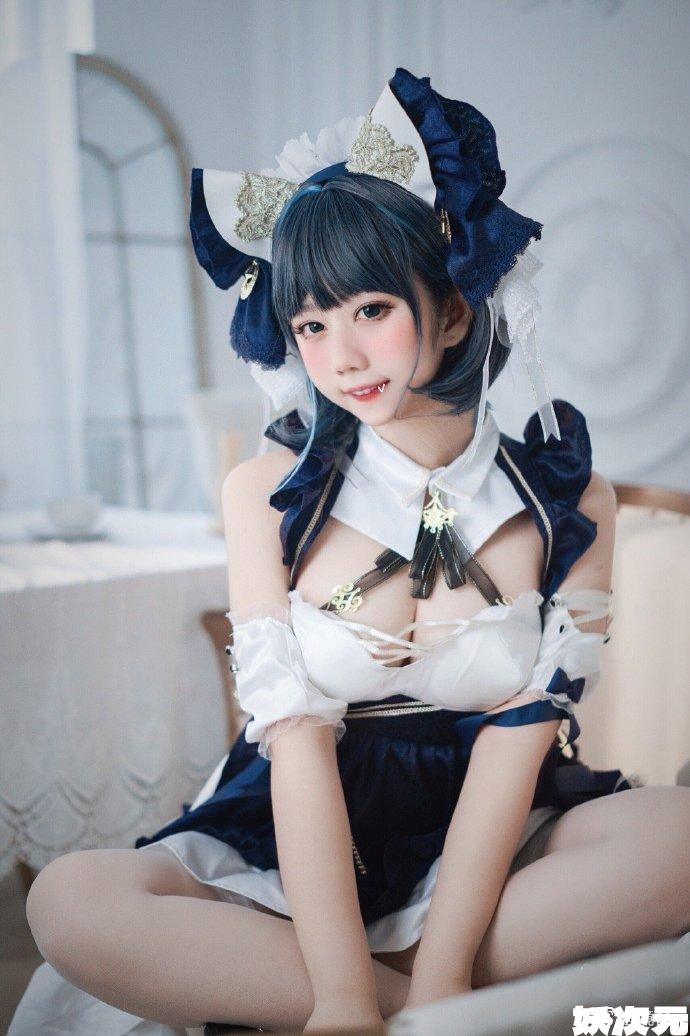 【COS正片】碧蓝航线柴郡cos 超可爱的皇家女仆猫 cn镜酱 - 第3张 - 机器猫次元 【COS正片】碧蓝航线柴郡cos 超可爱的皇家女仆猫 cn镜酱 - 第3张 - 机器猫次元