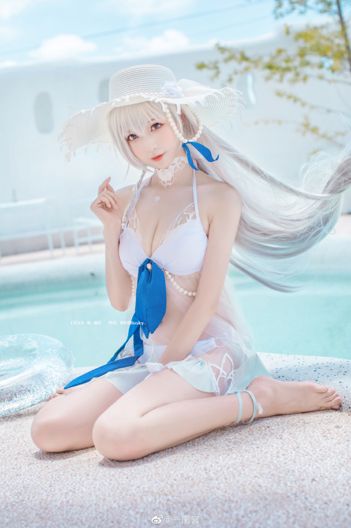 【COS正片】永远的7日之都 源千雪泳装cos 白沙恋歌 cn南宫 - 第9张 - 机器猫次元